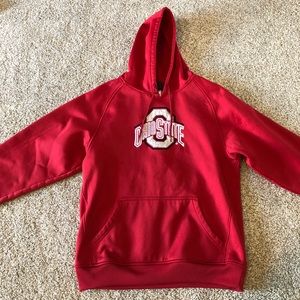 Red Ohio state hoodie
